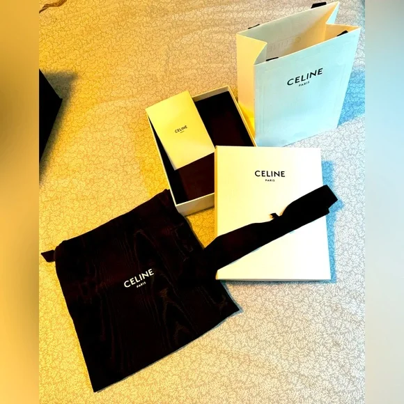 Celine Paris Gift Bag and Box Set Celine Gift Bag Set CÉLINE | Mercari main image 4